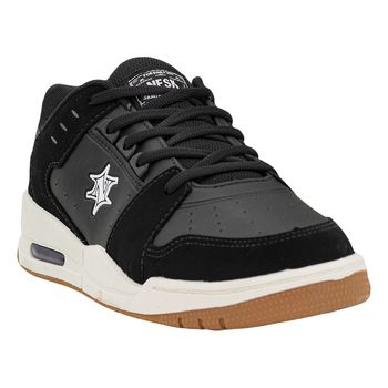 Tenis-Casual-Preto-e-Branco-Sobreposicoes-|-Nesk-Tamanho--38---Cor--PRETO-0